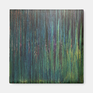 Magnet with Johnson Abstract Artwork