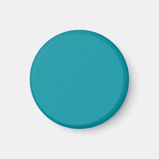 Magnet with   Teal Background (Front)