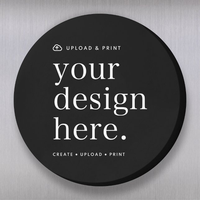 Magnet Your Design Upload 3" Round (Creator Uploaded)