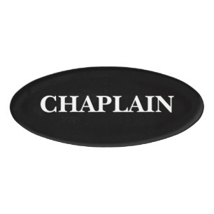 Magnetic Badge - CHAPLAIN