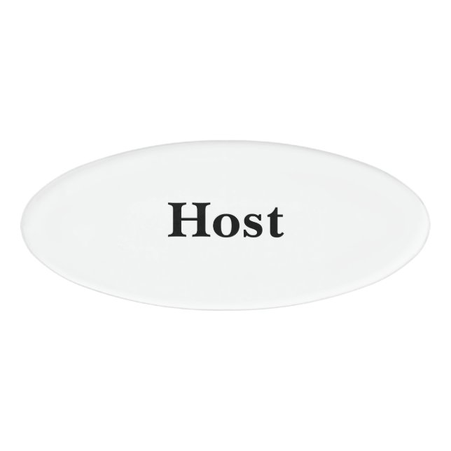 Magnetic Badge - Hpst (Front)