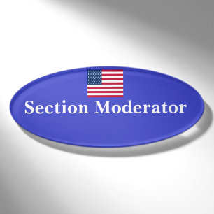 Magnetic Badge - Section Moderator