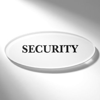 Magnetic Badge - Security