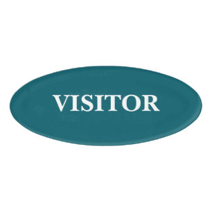 Magnetic Badge - Visitor
