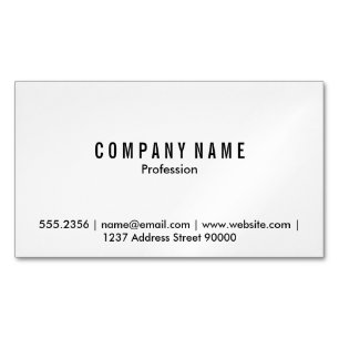 Magnetic Business Card