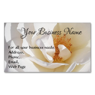Magnetic Business Card - Flora