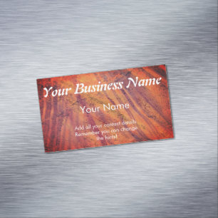 Magnetic Business Card - Self Promotion