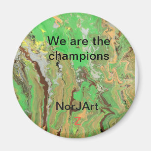 Magnetic button by NorJ Art Magnet