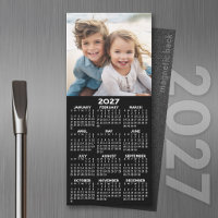 Magnetic Calendar with Photo Collage