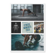 Magnetic card Create your own fitness photo card
