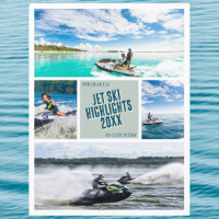 Magnetic card Create your own jet ski photo card