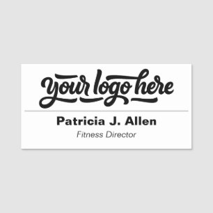 Magnetic Company Employee Name Tag – Custom