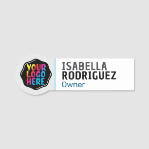 Magnetic Company Employee Staff Personalise Custom Name Tag