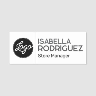 Magnetic Company Employee Staff Personalize Custom Name Tag