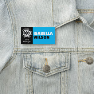Magnetic Company Employee Staff Personalize Custom Name Tag