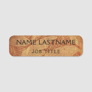 Magnetic Company Employee Staff Professional Name Tag