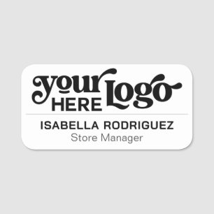 Magnetic Company Employee Staff Professional Name Tag
