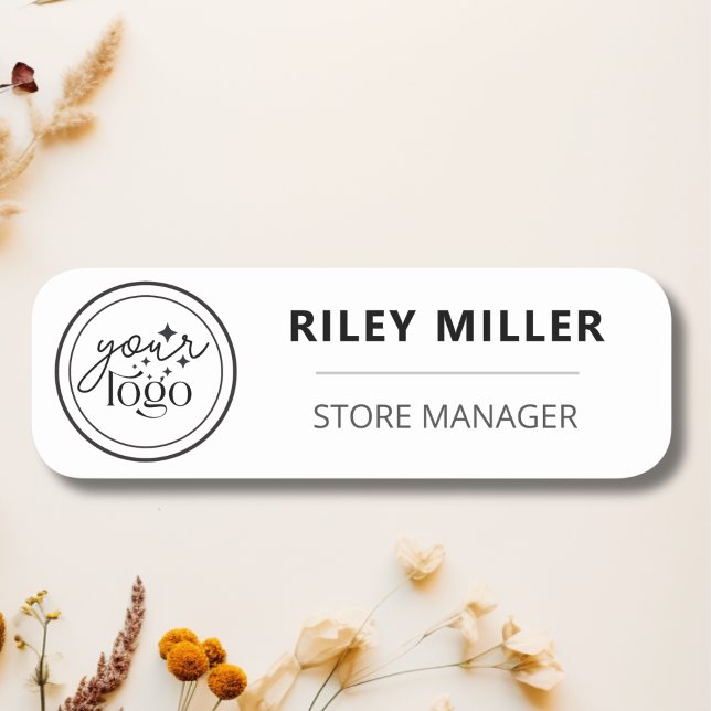 Magnetic Company Logo Employee Name Badge Tag (magnetic custom company logo employee name tag
)
