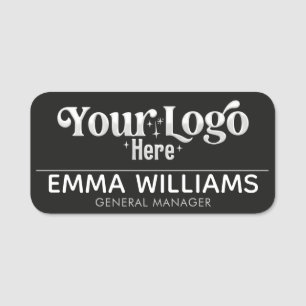 Magnetic Company Staff Personalised Name Tag