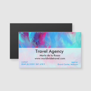 Magnetic Contemporary Business Cards