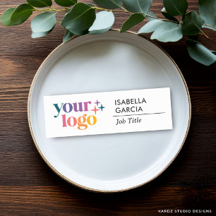 Magnetic Employee Custom Business Name Tag
