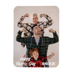 Magnetic Family Photo Frames Father's Day Photo Magnet