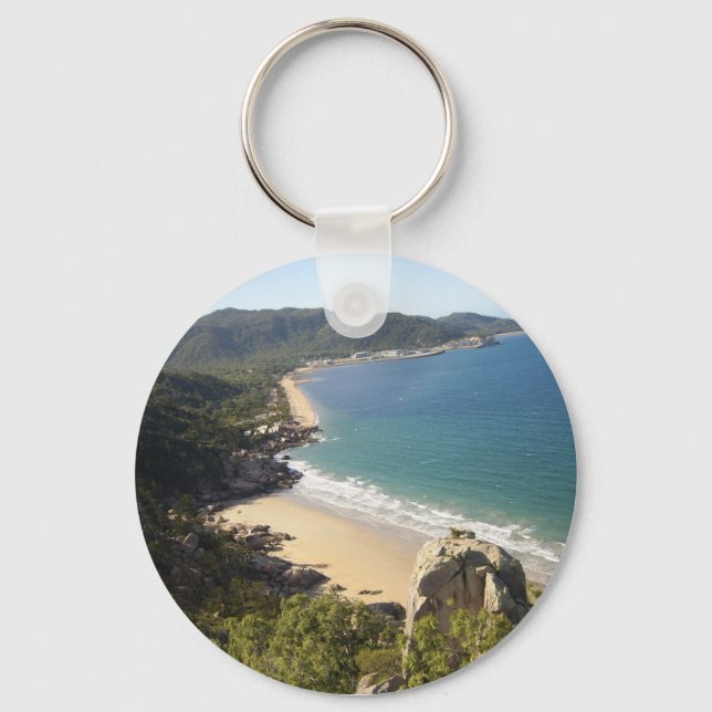 Magnetic Island - Australia Button Key Ring (Front)