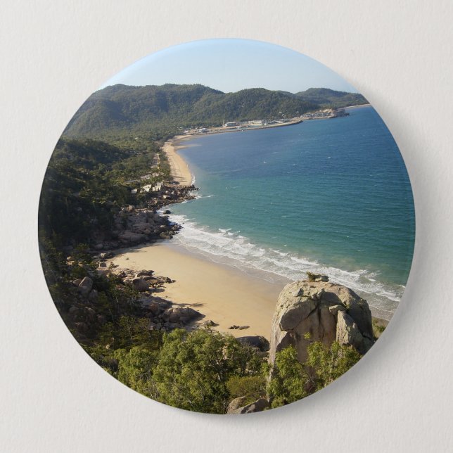 Magnetic Island - Australia Round Badge (Front)