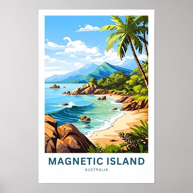 Magnetic Island Australia Travel Print (Front)