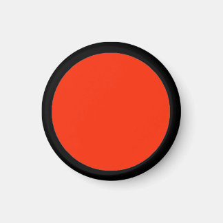 Magnetic Large Red RAINBO Black Game Piece Magnet