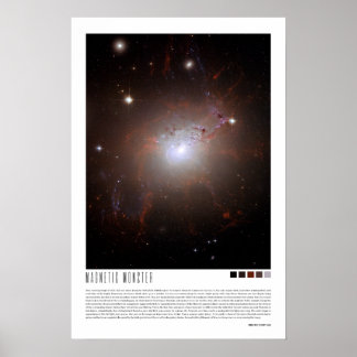 Magnetic monster (NGC 1275) Poster
