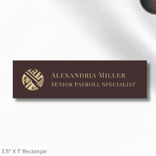 Magnetic Name Tags with Custom Logo