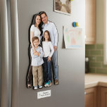 Magnetic Photo Cutout<br><div class="desc">This magnetic photo cutout is a great way to display your favourite photos. It's made of high-strength cast acrylic with a magnetic back,  and has an optic clear front and a high-gloss black back.</div>