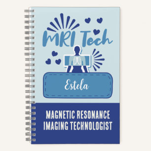 Magnetic Resonance Imaging Technologist MRI Custom Notebook