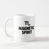 Magnetic Spirit Mug – Scorpio Zodiac Coffee Cup