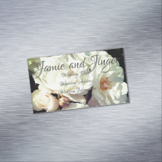 Magnetic Wedding Reminder Cards