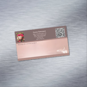 Magnetiska visitkort — Connect, Swan Magnetic Business Card