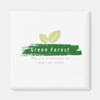 Magnets green forest
