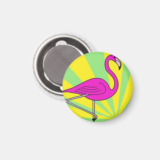 Magnets Pink Flamingo (Front/Back)