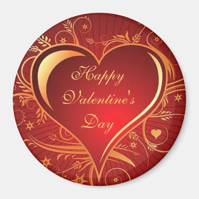 MAGNETS - VALENTINES DAY DECOR - FRIDGE - GIFTS (Front)
