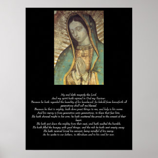 Magnificat Of The Blessed Virgin Poster