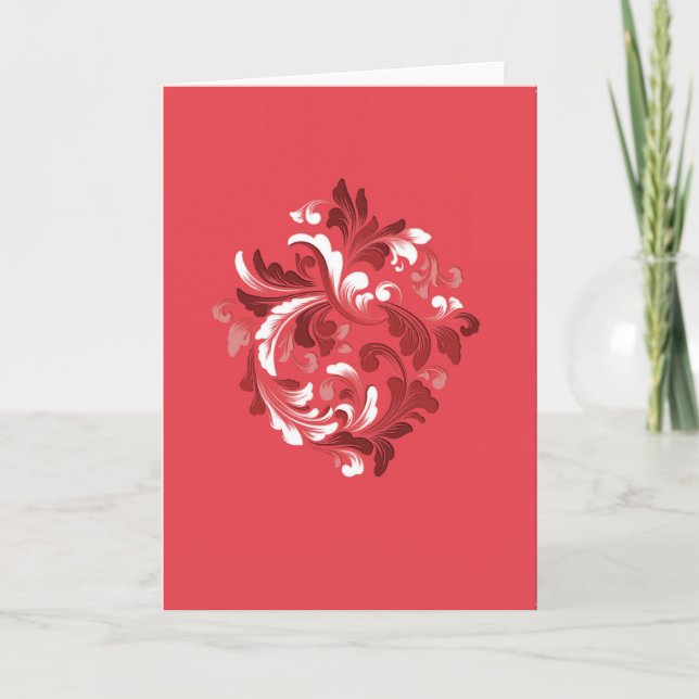 Magnificat (Red) Card (Front)