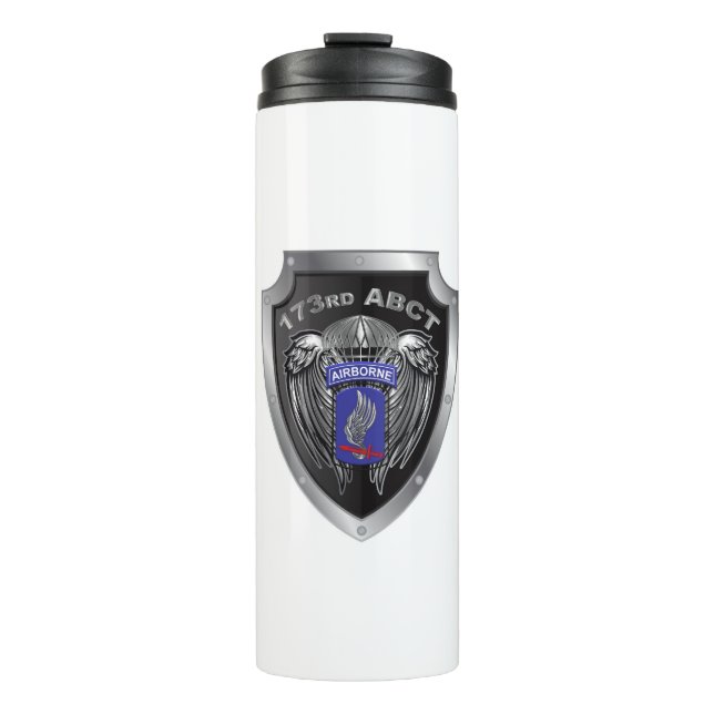 Magnificent 173rd Airborne Brigade Combat Team Thermal Tumbler (Front)
