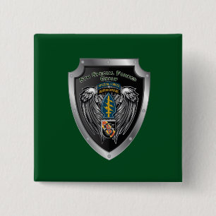 Magnificent 5th Special Forces Group (Airborne) 15 Cm Square Badge