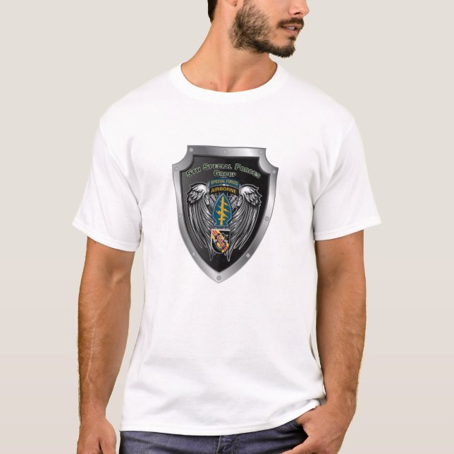 Magnificent 5th Special Forces Group (Airborne) T-Shirt (Front)