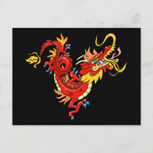 Magnificent Asian Dragon Postcard