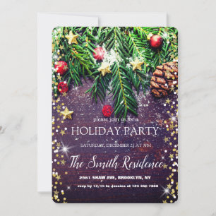 Magnificent  Decorative  Diamonds Frame Invitation