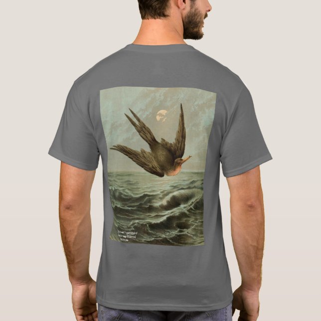 Magnificent Frigatebird, Front/Reverse Artwork # 3 T-Shirt (Back)