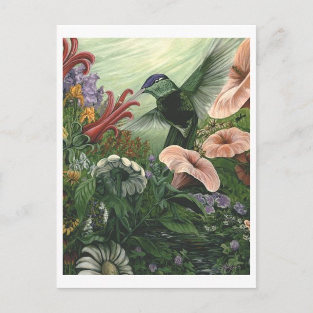 Magnificent Garden Postcard (Front)