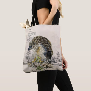 Magnificent Hand- Painted Philippine Eagle Tote Bag